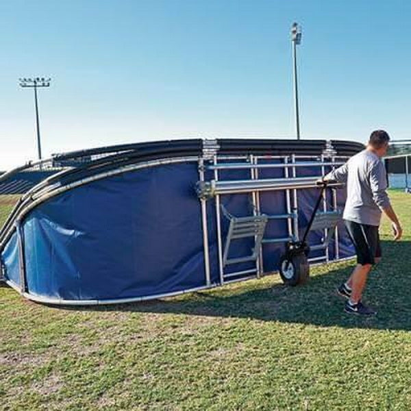 Big Bubba Elite Portable Backstop Hitting Turtle for Baseball
