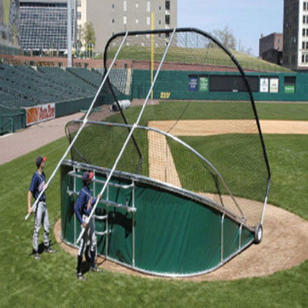 Big Bubba Pro Hitting Turtle Backstop For Baseball