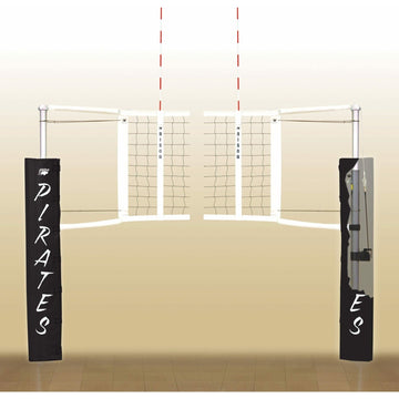 Bison 3" Centerline Elite Aluminum Volleyball Standards VB10