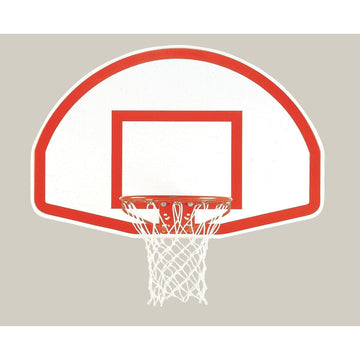 Bison 35-½” x 54″ Aluminum Fan Shaped Backboard BA475SS
