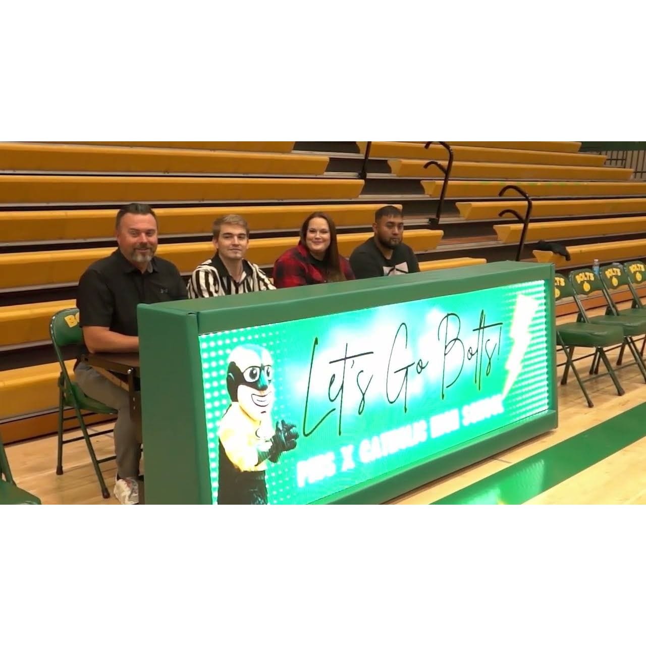 Bison Hi-Res LED 8' Video Scoring Table ST80LED