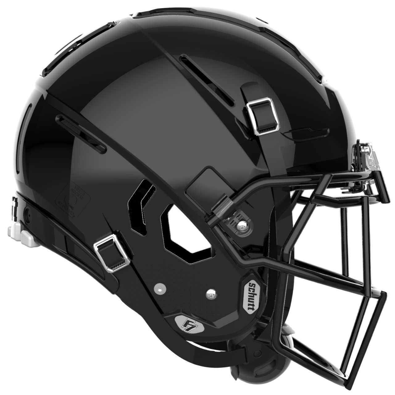 2026 Schutt F7 2.0 Collegiate Football Helmet with attached Facemask