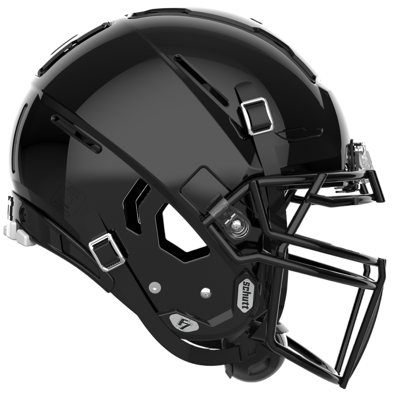 2026 Schutt F7 2.0 Collegiate Football Helmet with attached Facemask