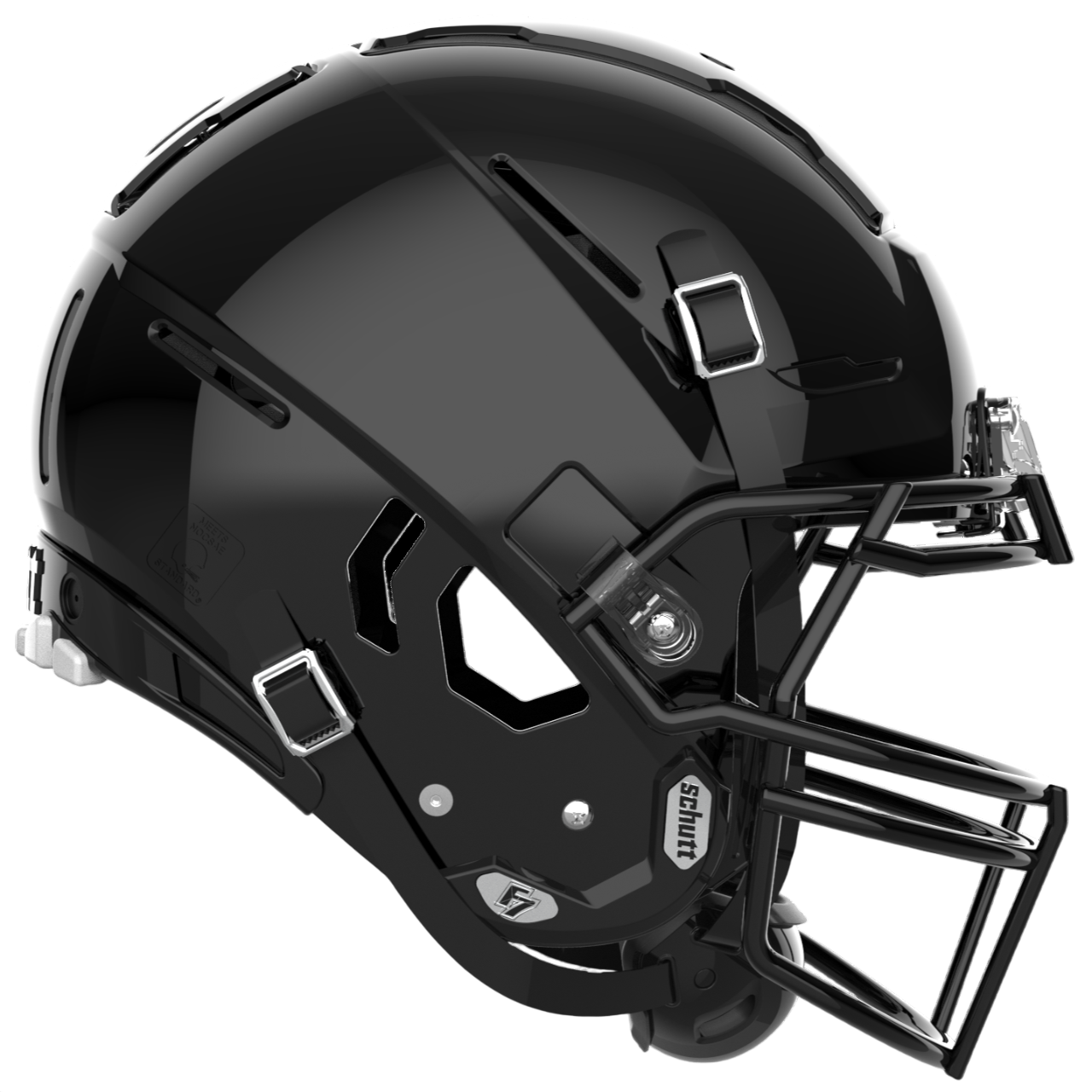 2026 Schutt F7 2.0 Collegiate Football Helmet with attached Facemask