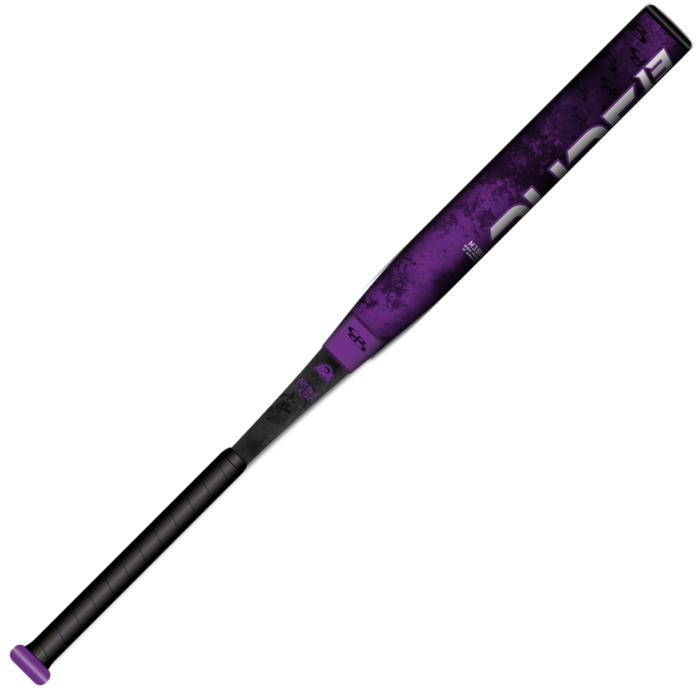 2026 BoombahPure Pure13 Purple Control 13" Balanced NSA USSSA Slowpitch Softball Bat: M3B0-6144 PU