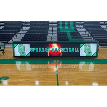 Boostr Displays 15ft. Crystal LED Series with 2ft. Signage Scoring Table