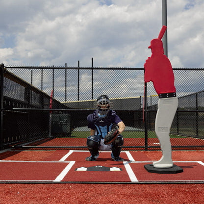 BP Hitting Mat with Catchers Extension