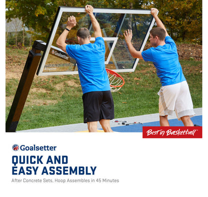 Goalsetter Launch Series 60" In-Ground Basketball Hoop