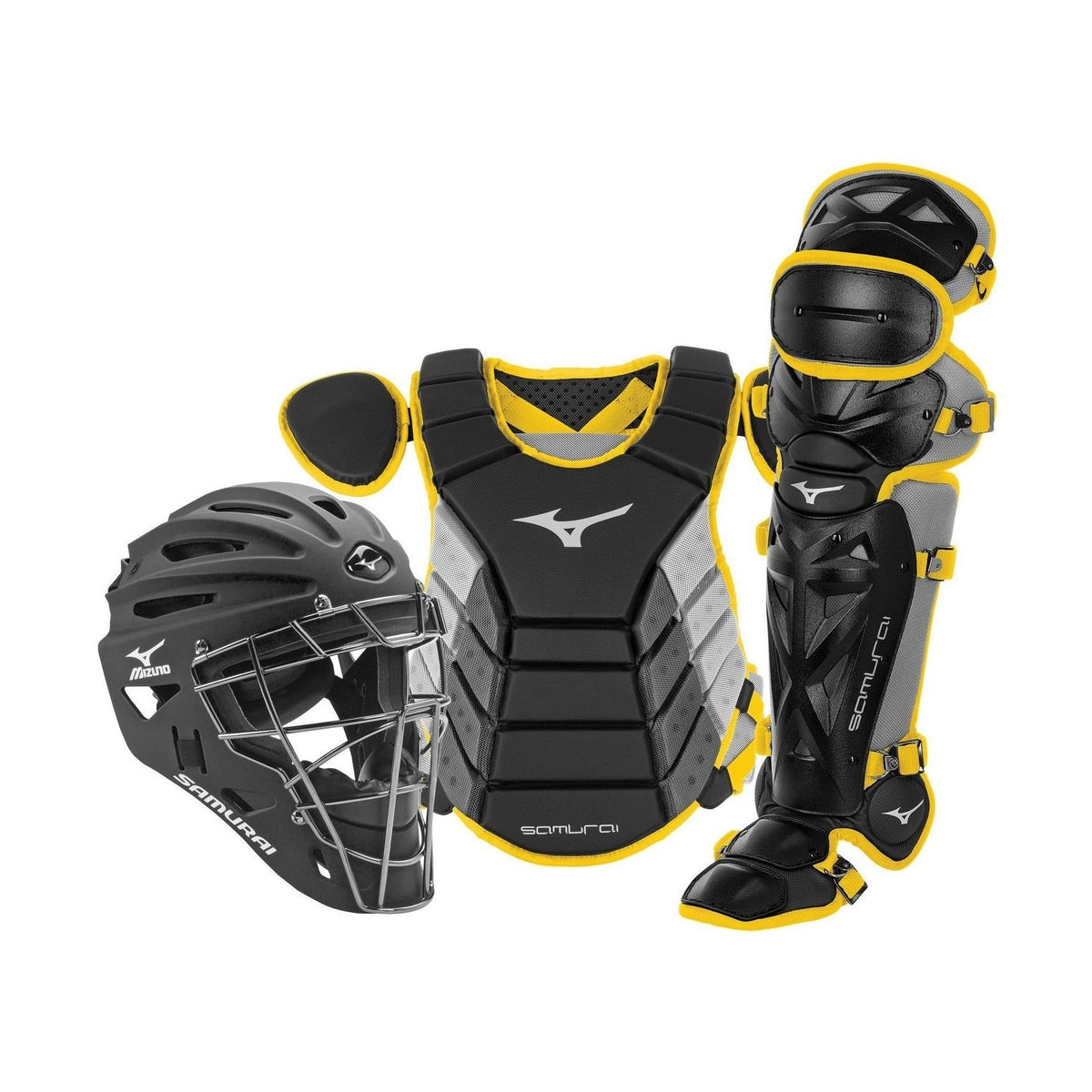 Mizuno Adult Samurai Baseball Boxed Catcher's Gear Set 15"