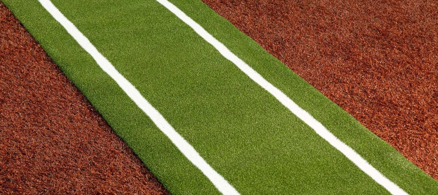 Portolite Softball Ultimate Spiked Practice Mat