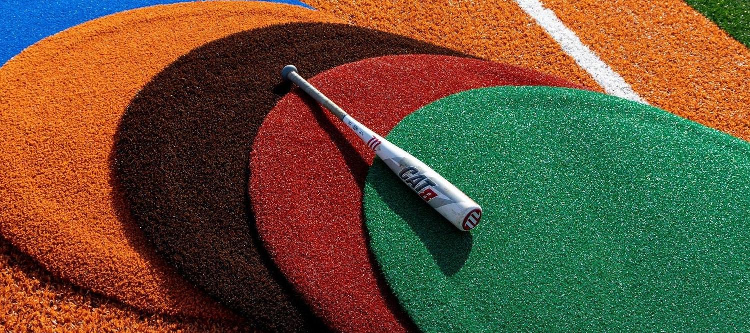 Portolite Baseball 5' On-Deck Circle