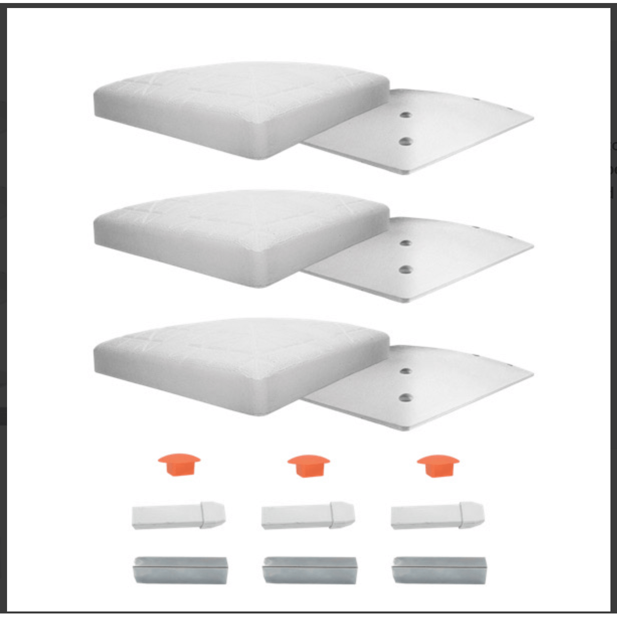 Champion Sports Breakaway Safety Base Set M990