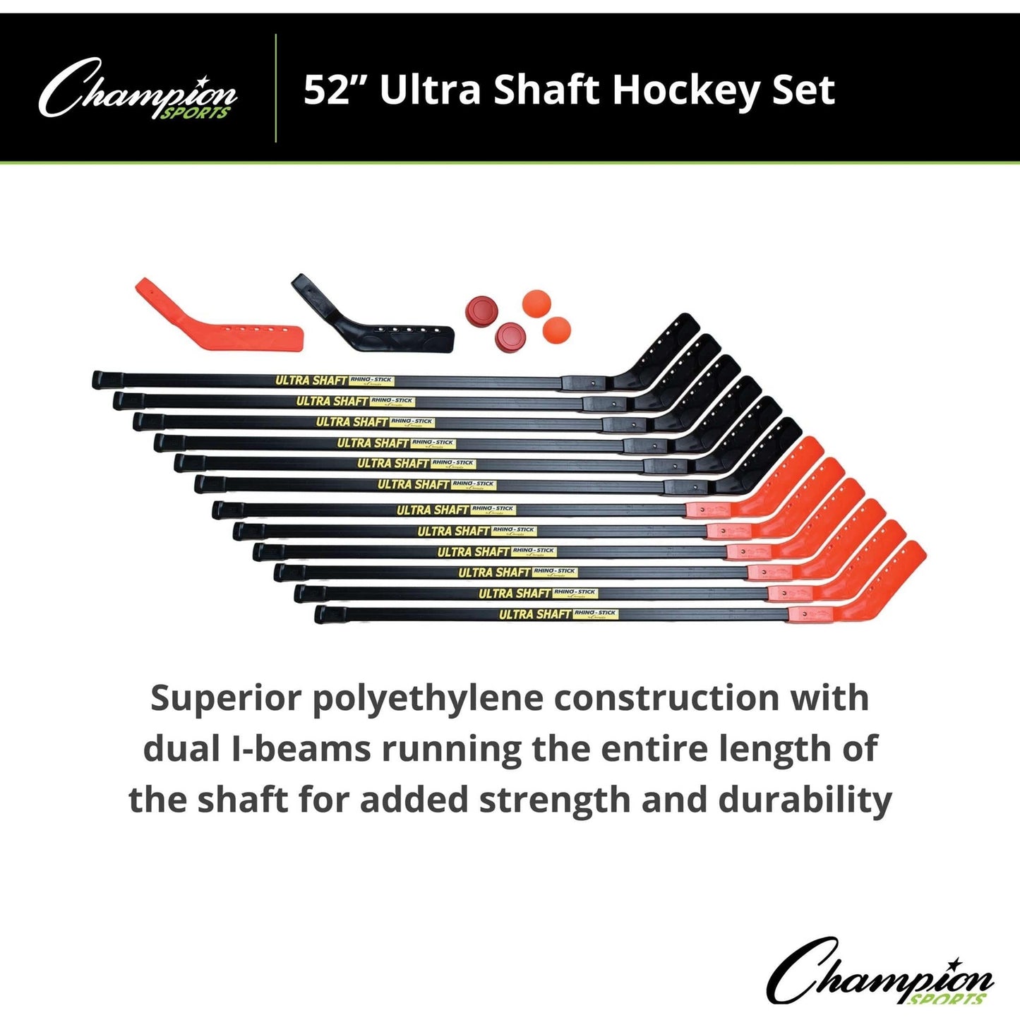 Champion Sports Ultra Shaft Hockey Sets