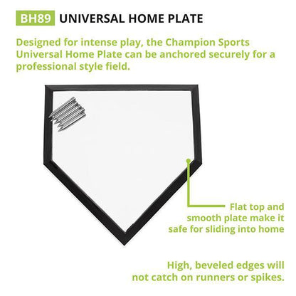 Champion Universal Anchored Home Plate