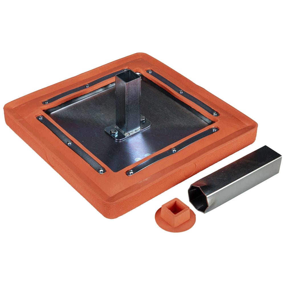 Champro 15" X 15" X 3" Orange Safety Base B003