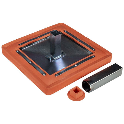 Champro 15" X 15" X 3" Orange Safety Base B003