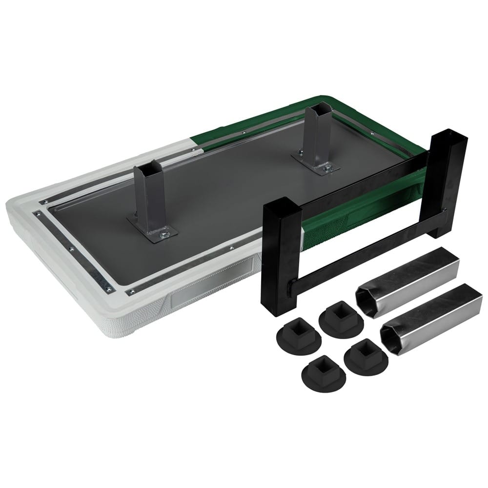 Champro 15" x 30" x 3.5" Solid-Body Pro Double First Base (Green) B004DPKY