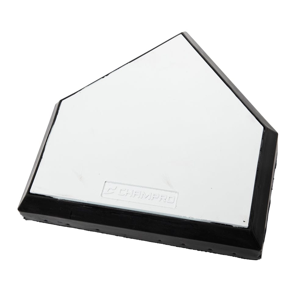 Champro In-Ground Home Plate With Solid Wood Bottom B035R