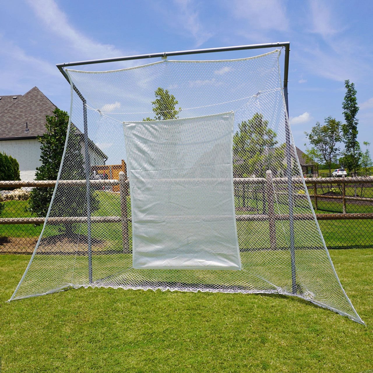 Cimarron Swing Master Ultimate Golf Net & Hitting Mat Package GP4