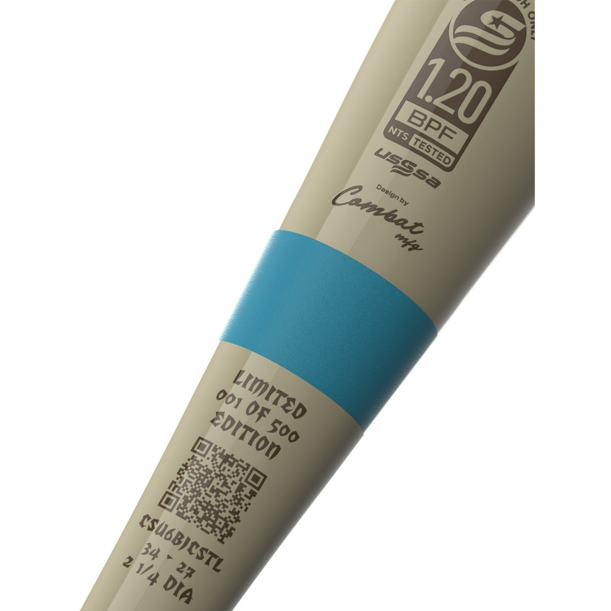 Combat Coastal Bradley Jones 12" Barrel USSSA Loaded Slowpitch Bat