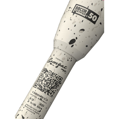 Combat Cookies & Cream Spec H1 Hybrid BBCOR Baseball Bat (-3)