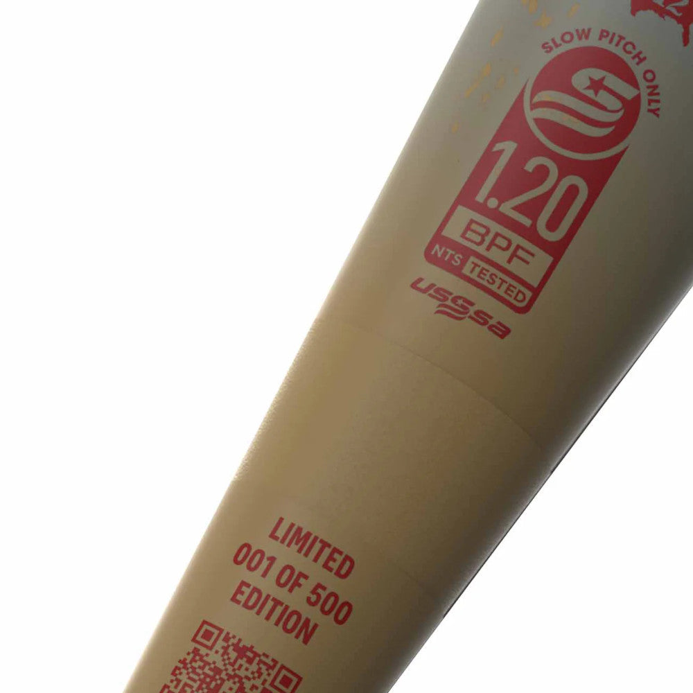 Combat Outdoor Bradley Jones CR-1 "Big Barrels" 12" Barrel USSSA Loaded Slowpitch Bat