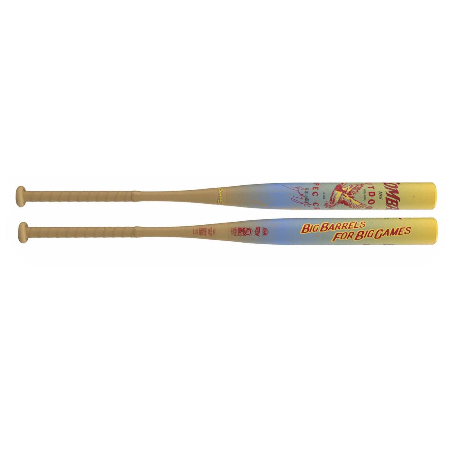 Combat Outdoor Bradley Jones CR-1 "Big Barrels" 12" Barrel USSSA Loaded Slowpitch Bat