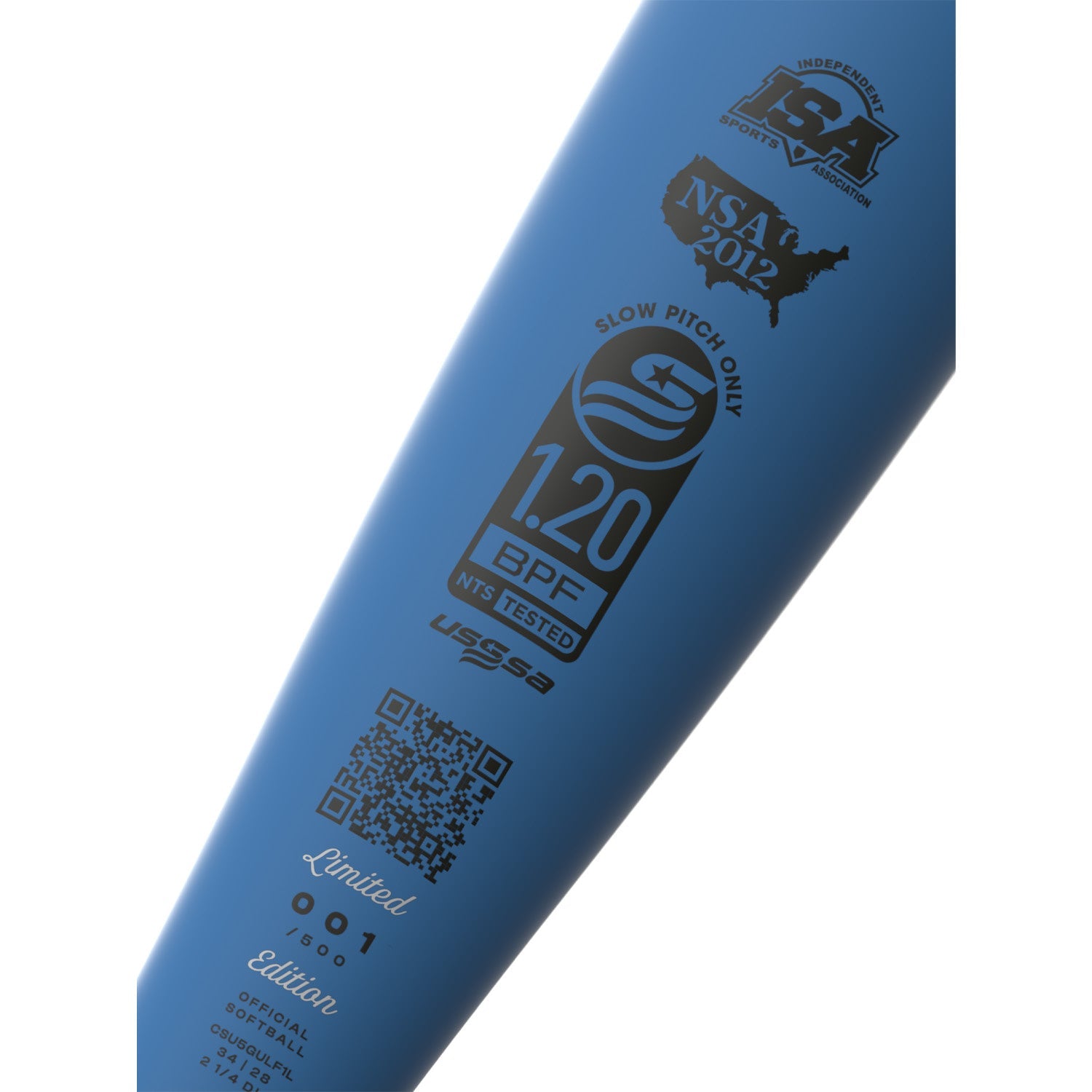 Combat Performance Gulf Racer Bradley Jones CR-1 USSSA 12.75" Loaded Slowpitch Bat