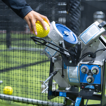 Jr. Hack Attack Complete Setup — Machine + 5 Dozen Balls + FREE Chute