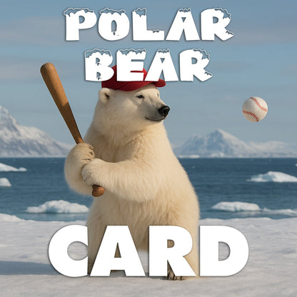 Polar Bear Card