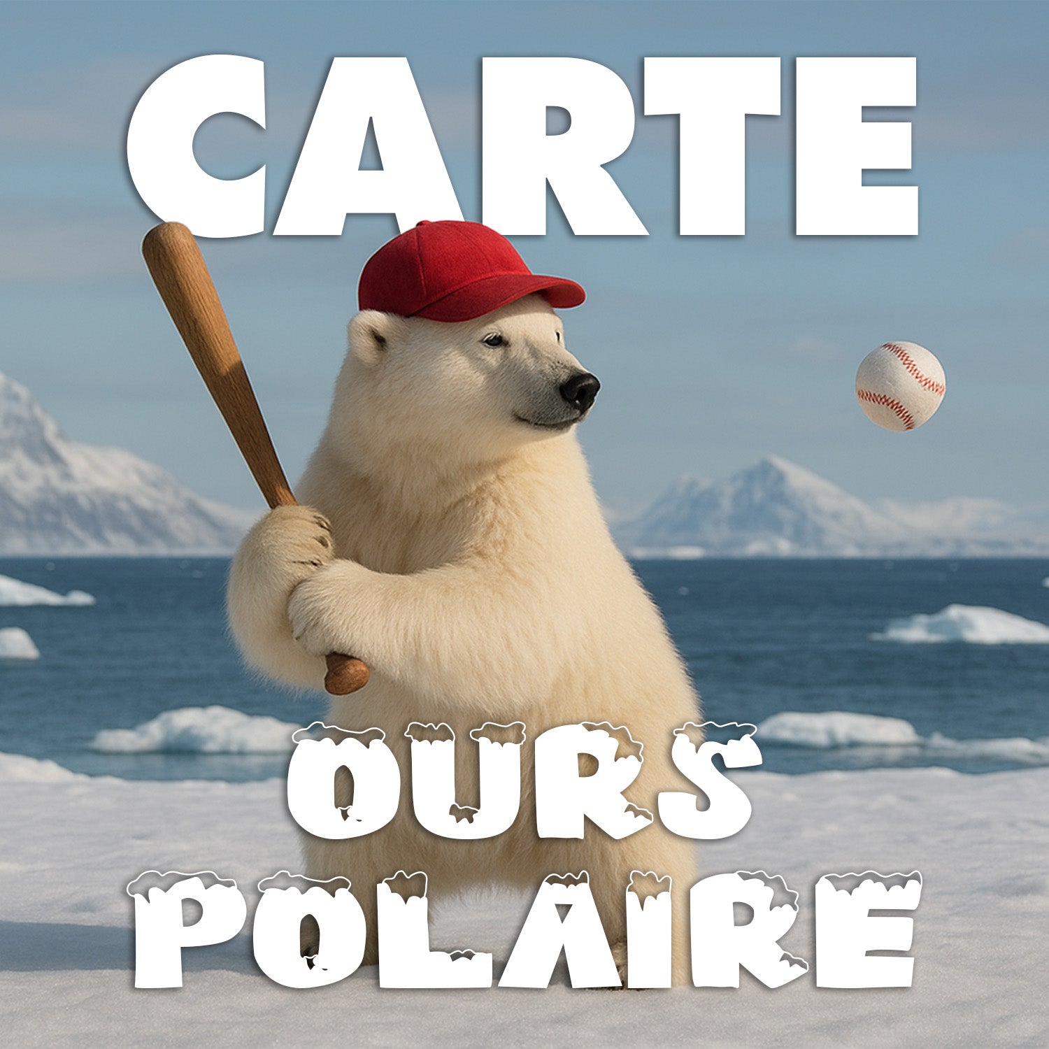 Polar Bear Card