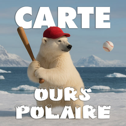 Polar Bear Card