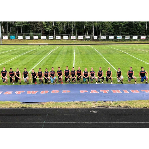 Coversports Fieldsaver Football Sideline Tarps (16oz ArmorMesh)