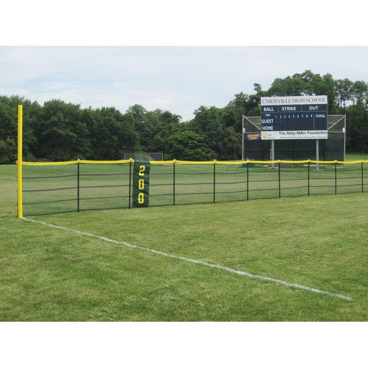 Coversports Premium Grand Slam Fencing In-Ground Fence 10' Pole Distance