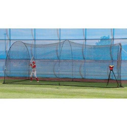 Crusher Pitching Machine & PowerAlley Batting Cage Package