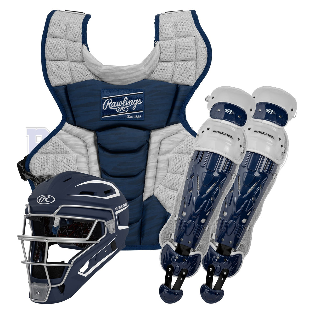 Navy/White