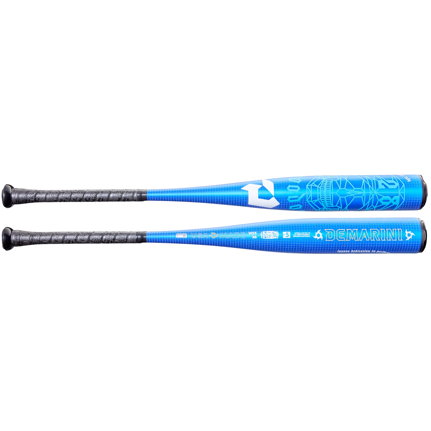 DeMarini Voodoo One 2026 (-5) 1-Piece 2 3/4" Barrel USSSA Baseball Bat