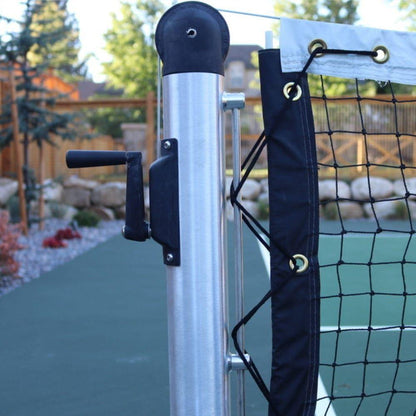 Dominator Round Heavy-Duty Inground Pickleball System rpb-ig2