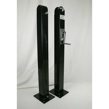 Douglas Premier SQ Pickleball Surface Mount Posts 63080