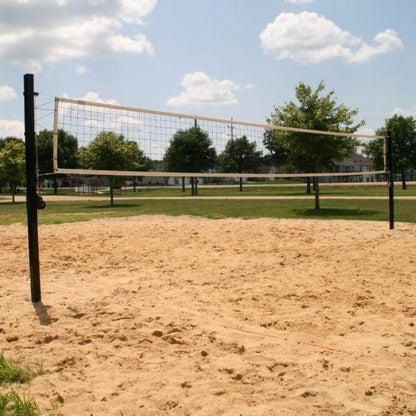 Douglas VBS-3.5" SQ Steel Outdoor In-Ground Volleyball System 65250S