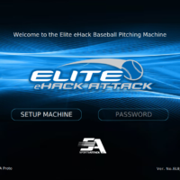 Elite eHack Attack Baseball Pitching Machine by Sports Attack