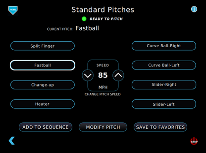 Elite eHack Attack Baseball Pitching Machine by Sports Attack