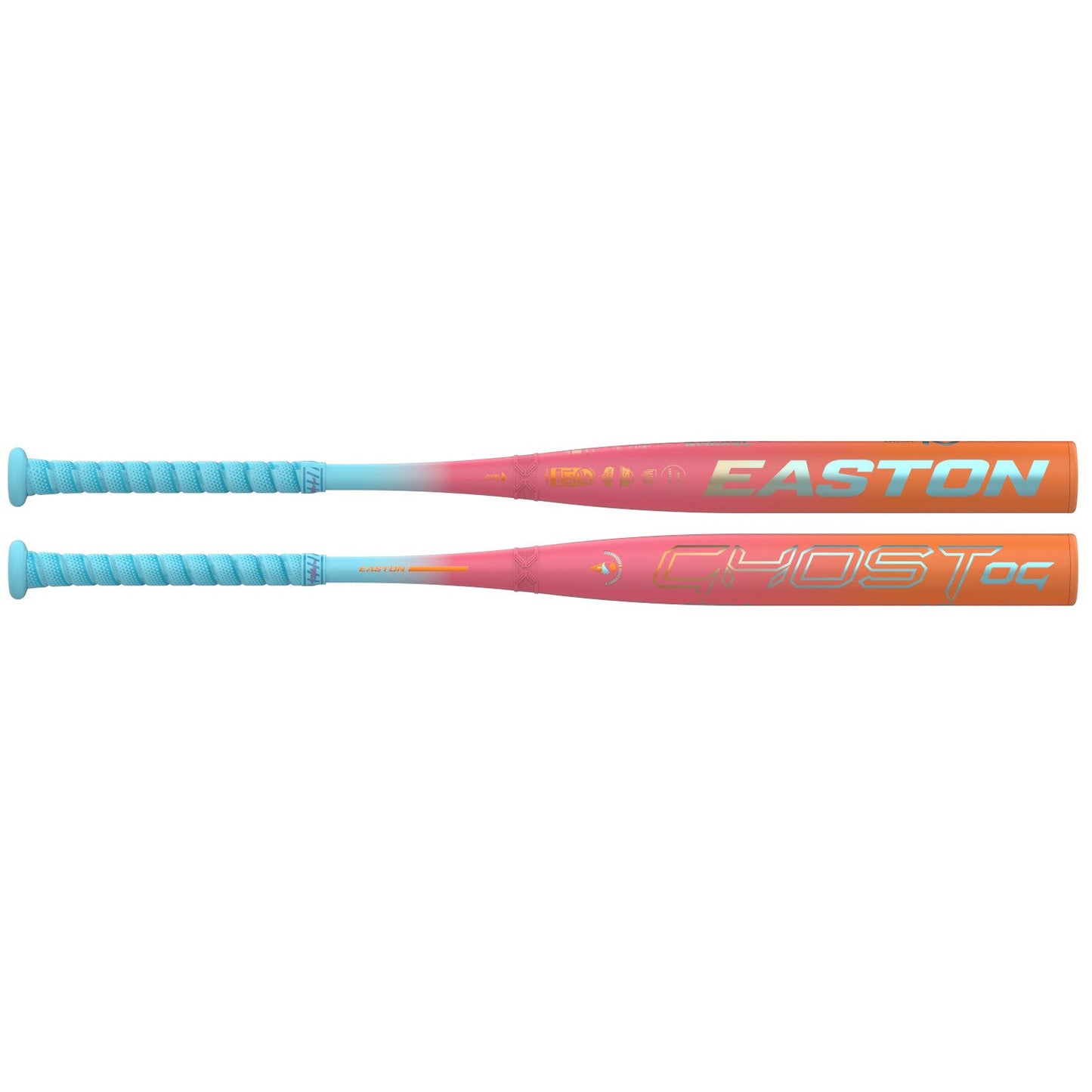 Easton Ghost OG Rainbow Sherbet (-11) Fastpitch Bat