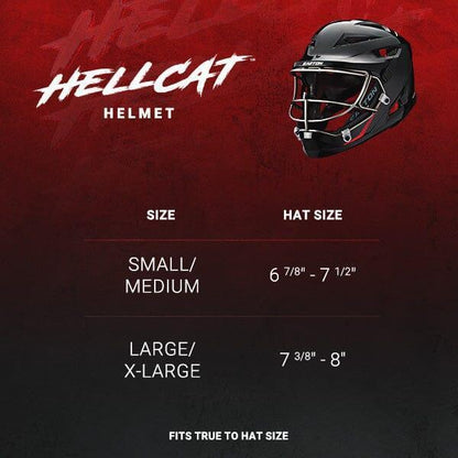 Easton Hellcat Softball Helmet - Red