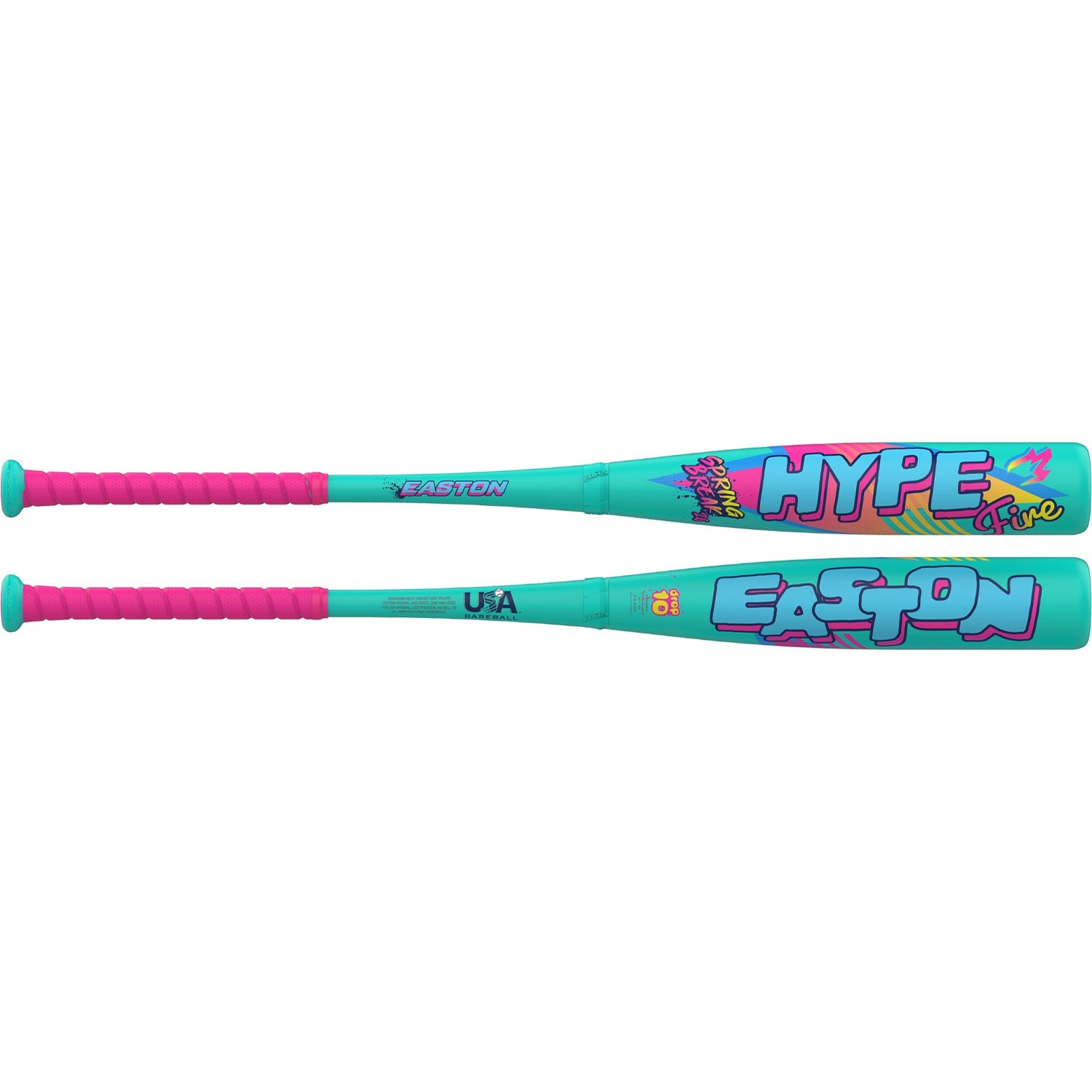 Easton Hype Fire Spring Break '26 (-10) USABB 2-Piece Youth Baseball Bat