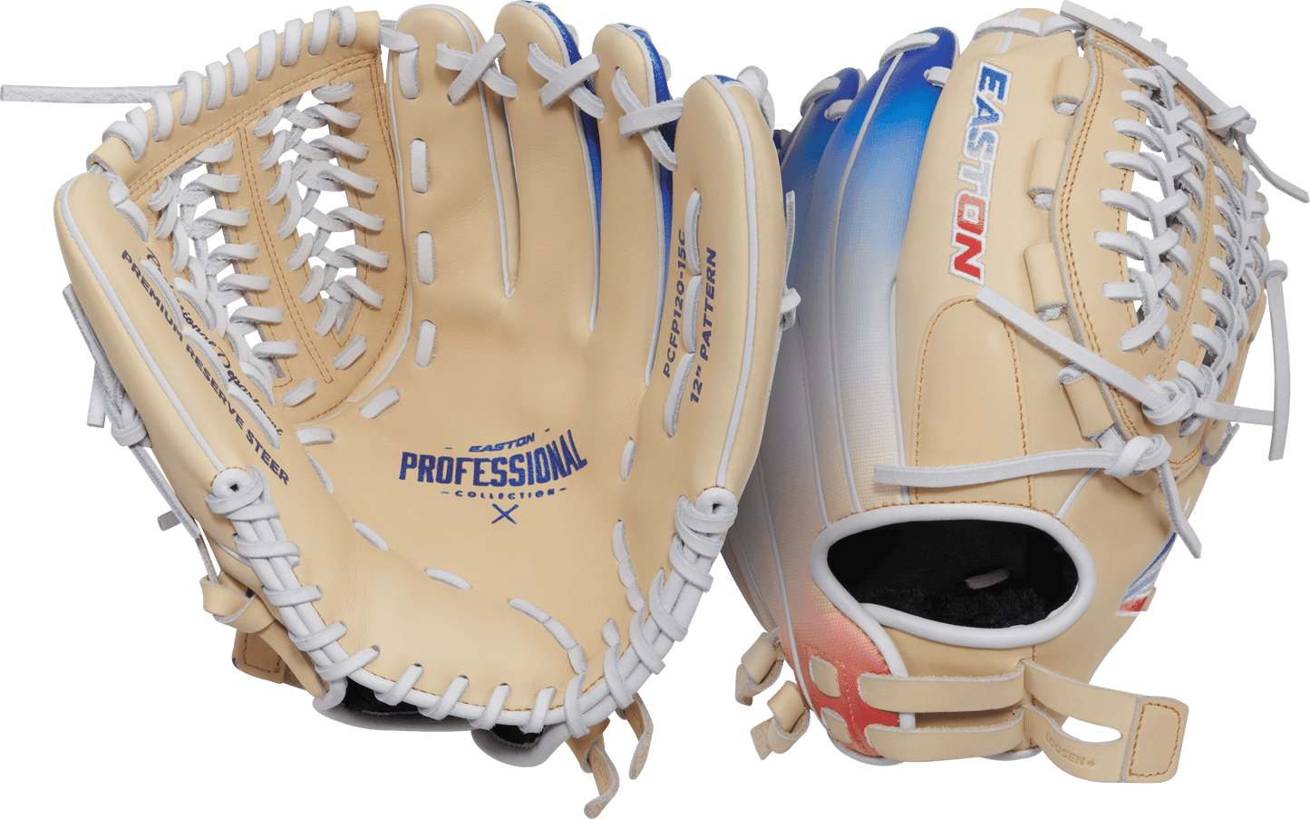 Easton Professional Collection Color Splash 2.0 12" Fastpitch Softball Glove -  PCFP120-15C
