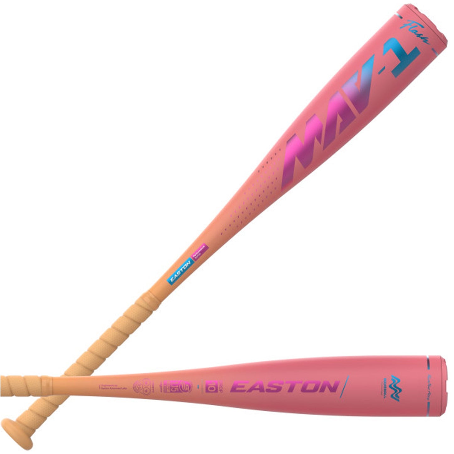 Easton MAV1 Flash (-10) Junior Big Barrel USSSA Youth Baseball Bat