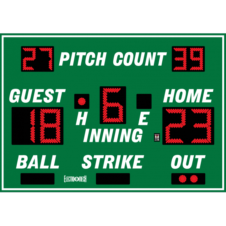 Electro-Mech LX116 Baseball Scoreboards