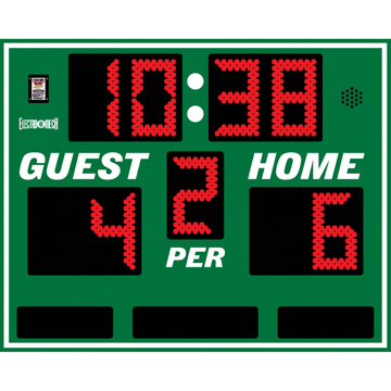 Electro-Mech LX1320 Outdoor Portable Multi-Sport Scoreboard (5'x4')