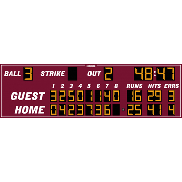 Electro-Mech LX163 Eight Inning Baseball Scoreboards